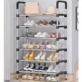 Полиця для взуття KAR197 New Shoe Rack • Підлоговий стелаж для взуття KAR197 New Shoe Rack на 6 ярусів 56 × 28 × 113 см для передпокою