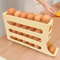 Полка для яиц на 4 яруса XL-994 • Компактный органайзер с автоматической подачей до 24 яиц