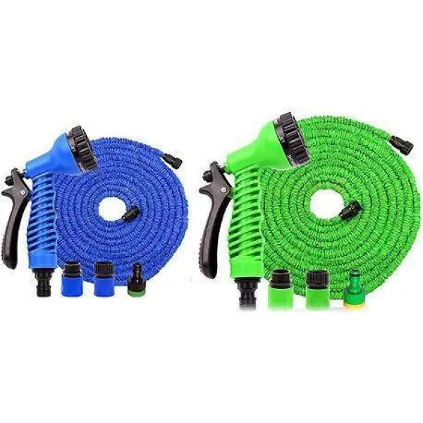 Саморастягивающийся поливочный шланг X HOSE 60m 200FT ∙ Садовый шланг для полива