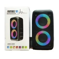 Портативная Bluetooth колонка ABS-3202 • Беспроводная акустическая колонка для музыки, дома, отдыха и поездок