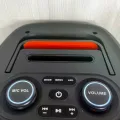 Портативна Bluetooth колонка PartyBox 320 240W RGB чорна • Акустична система PartyBox 320 з колесами, підсвіткою, караоке та акумулятором чорна