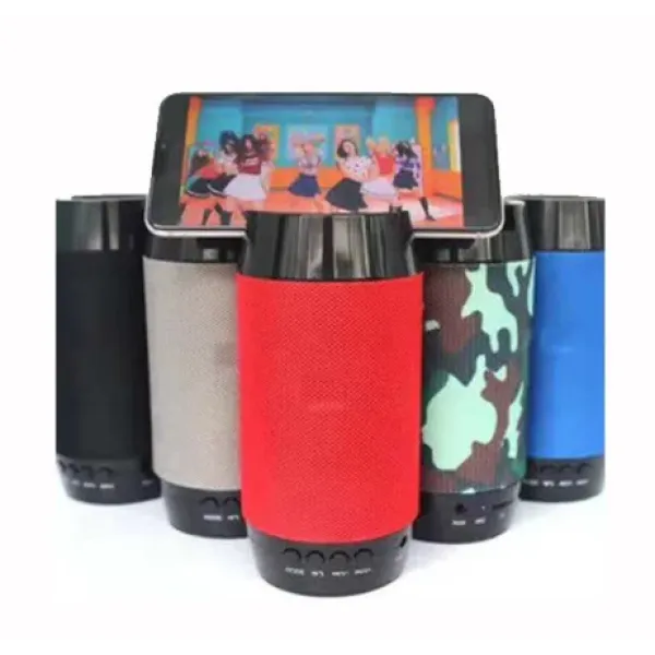 Портативная музыкальная колонка с подставкой – держателем для телефона Q300 ∙ Bluetooth ∙ USB ∙ MicroSD ∙ FM радио