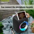 Портативная беспроводная Bluetooth колонка Hopestar Party 100 50Вт Black с влагозащитой IPX7 беспроводным микрофоном и функцией зарядки устройств PowerBank