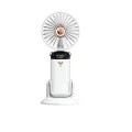 Портативный аккумуляторный мини-вентилятор Mini Fan TP-01 с присоской и USB Type-C • Ручной и настольный вентилятор для дома, офиса, авто и поездок