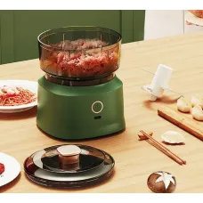 Портативный автоматический измельчитель чеснока Garlic Masher · Электрический гриндер для овощей и фруктов · USB зарядка