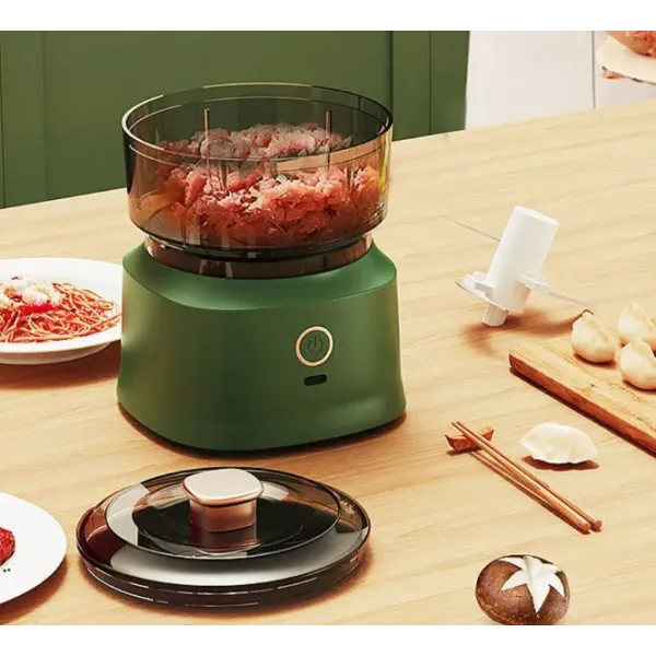 Портативный автоматический измельчитель чеснока Garlic Masher · Электрический гриндер для овощей и фруктов · USB зарядка