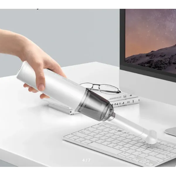 Портативный беспроводной мини пылесос для дома и автомобиля · USB зарядка