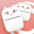 Портативный детский Bluetooth принтер Mini printer беспроводной с термопечатью без чернил ∙ Android / IOS ∙ USB зарядка
