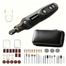 Портативный гравер JANGK LIFE для резки и шлифовки 210 инструментов • Многофункциональный роторный инструмент для точных работ