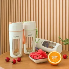 Портативный мини блендер – соковыжималка JUICER KS-FSV8 W14 с USB зарядкой, 340 мл