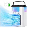 Портативный мини кондиционер с USB Ice Cooler XL-1346 • Настольный вентилятор-увлажнитель с резервуаром 560 мл и LED-подсветкой