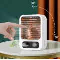 Портативный мини увлажнитель воздуха с вентилятором 2 в 1 Беспроводной диффузор с USB зарядкой