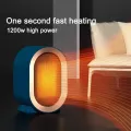 Портативный обогреватель, 1200W AIR HEATER · Компактный настольный дуйчик · Мини тепловентилятор с керамическим нагревателем / А 906-219