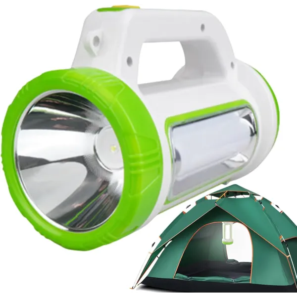 Переносной прожектор с функцией Power Bank JQ-6088 ∙ Лампа-фонарь для палатки и кемпинга 6088-LED+COB