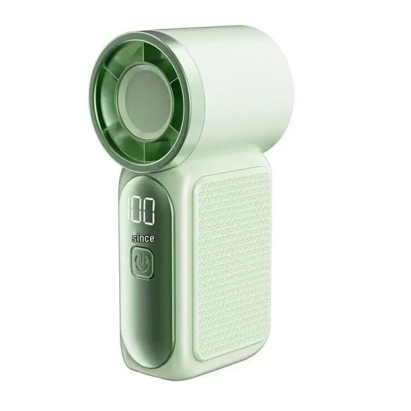 Портативный ручной аккумуляторный вентилятор X-688 с LED-дисплеем и USB-зарядкой • Мини вентилятор с регулировкой скорости для дома, офиса, прогулок и поездок