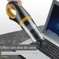 Портативный ручной пылесос 120W для машины, дома, офиса · Автомобильный пылесос на аккумуляторе