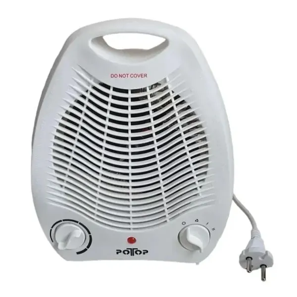 Портативный тепловентилятор – дуйчик, 2000 Вт PoTop LQ-501 ∙ Электрический бытовой обогреватель