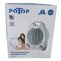 Портативный тепловентилятор – дуйчик, 2000 Вт PoTop LQ-501 ∙ Электрический бытовой обогреватель