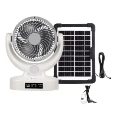 Портативный вентилятор с солнечной панелью Megatop MT-801LS • 8″ настольный вентилятор с LED-подсветкой на аккумуляторе Портативный вентилятор с солнечной панелью Megatop MT-801LS • 8″ настольный вентилятор с LED-подсветкой на аккумуляторе