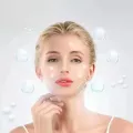 Портативний зволожувач для обличчя Nano Mist Soraver AND MSK-3445 рожевий • Нано-розпилювач для шкіри обличчя AND MSK-3445 з холодним туманом та USB-зарядкою рожевий