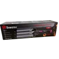 Потрійна плойка Domotec MS-481B для завивки волосся • Щипці для волосся Domotec MS-481B 3 Barrel Hair Curler для хвиль і локонів