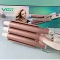 Тройная плойка VGR V-599 для волос • Щипцы VGR V-599 3 волны 22 мм с керамическим покрытием, регулировкой до 230°C и дисплеем
