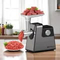 Мощная электрическая мясорубка Hoffmans HM-276 2000W • Мясорубка с набором насадок и высокой производительностью