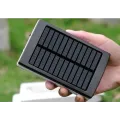 Повербанк на солнечной батарее UN-3101 SOLAR 20000mAh • Портативная мобильная зарядка Power Bank с LED фонариком для телефона, планшета и повседневного использования