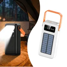 Повербанк YM-638 CX 100000 mAh с солнечной панелью и фонарем • Внешний аккумулятор YM-638 CX 100000 mAh с 4 USB и зарядкой от солнца Повербанк YM-638 CX 100000 mAh с солнечной панелью и фонарем • Внешний аккумулятор YM-638 CX 100000 mAh с 4 USB и зарядкой от солнца
