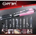 Воздушный мультистайлер 10 в 1 GEMEI GM-4835 Professional Hot Air Styler Многофункциональный стайлер с насадками для укладки волос
