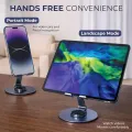 Поворотная подставка для телефона 360°• Настольный держатель для смартфона и планшета с поворотом 180° и разборной конструкцией