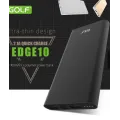 Power Bank 10000mAh GOLF Edge 10 / Портативная батарея / внешний аккумулятор CG09 PR4