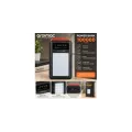 Power Bank Aroimac 69-88 100000 mAh черный • Внешний аккумулятор Aroimac 69-88 100000 mAh с LED-фонарем и цифровым индикатором