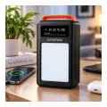 Power Bank Aroimac 69-88 100000 mAh черный • Внешний аккумулятор Aroimac 69-88 100000 mAh с LED-фонарем и цифровым индикатором