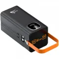 Power Bank Aroimac ARO546 60000 mAh Black • Портативний зарядний пристрій Aroimac зі швидкою зарядкою 22,5W Fast Charge QC3.0, 4 USB виходами та LED Lighting