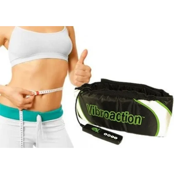 Пояс - массажер для похудения Vibroaction H0229 Вибромассажер для талии Виброэкшн
