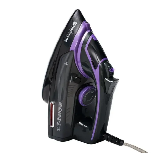 Утюг Hoffmans HM-9021 3000W • Паровой утюг с керамической подошвой функцией автоотключения и мощным паровым ударом