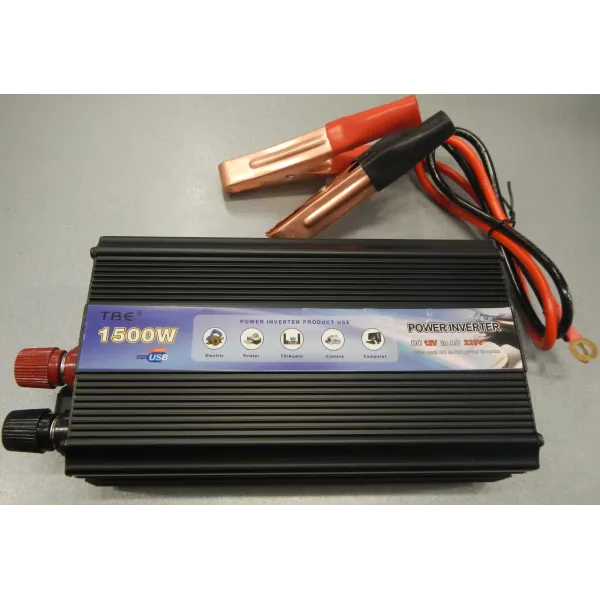 Преобразователь 12V-220V 1500W преобразователь электричества, инвертор Преобразователь постоянного тока PR5