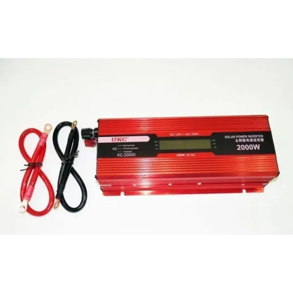 Преобразователь AC/DC KC-2000D 2000W + lcd преобразователь электричества, инвертор напряжения Преобразователь