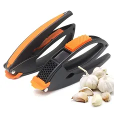 Пресс для чеснока Multifunctional Garlic Presser Чесночница + нож для чистки овощей + палочка для очистки преса