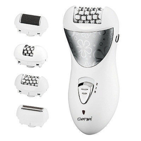 Женский эпилятор бритва Gemei GM-3061 4 в 1 | электробритва пемза CG22 PR4