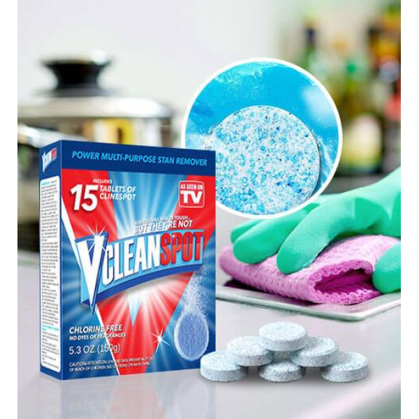 Инновационное экстра универсальное чистящее средство для всех поверхностей Vclean Spot PR3