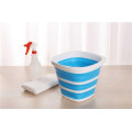 Складное силиконовое ведро Collapsible Bucket, 10 литров | Ведро пластиковое хозяйственное