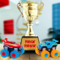 Автомобильный трек Трасса Монстер-Трак Trix Trux на две машинки CG01 PR4