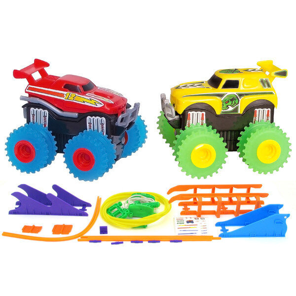 Автомобильный трек Трасса Монстер-Трак Trix Trux на две машинки CG01 PR4