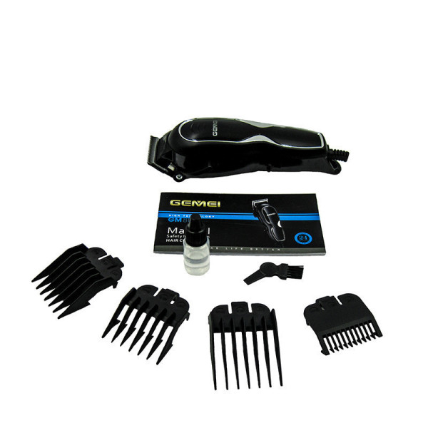 Профессиональная машинка для стрижки волос, бесшумным и мощным анкерным вибродвигателем.Gemei GM 817 CG21 PR5