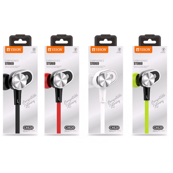 Наушники с микрофоном Yison CX-620 Hands Free With Mic CG08 PR1