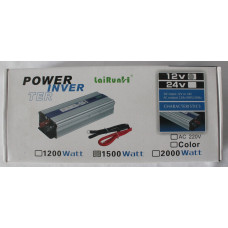 Преобразователь Авто Инвертор 12 V 220 V 1500 W am PR5