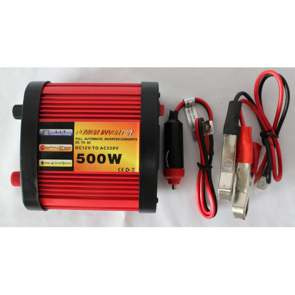 Преобразователь Power Inverter 500W (DC 12V to AC220V) PR5