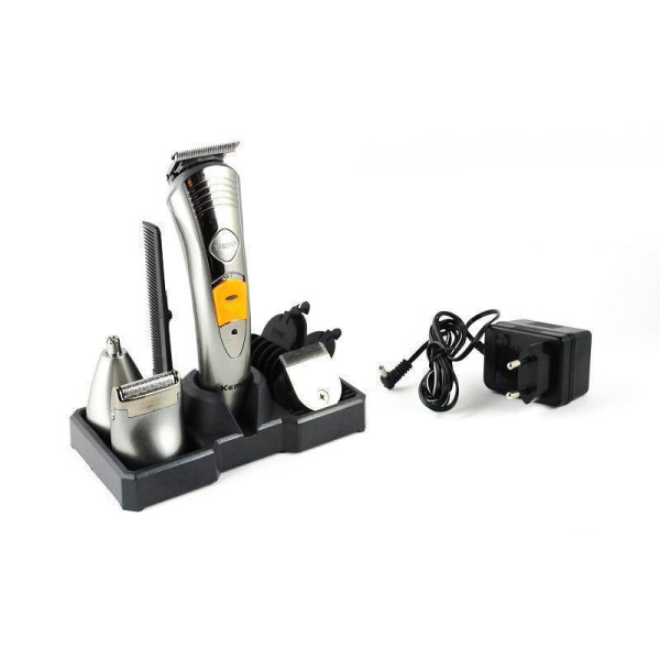 Набор для стрижки волос и бороды Gemei GM 580 4 в 1 Электробритва триммер - машинка